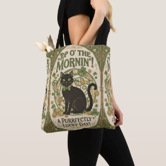 Oben am Morgen - St. Patrick's Day Tasche