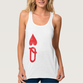 Oben an der Spitze des Bella-Flowy-Racerback-Tanks Tank Top