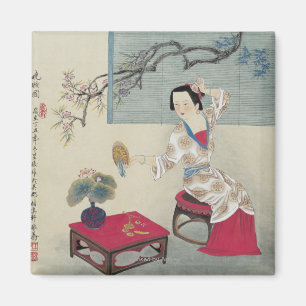 Oben morgens ankleiden magnet