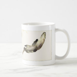 Oben schwimmen kaffeetasse