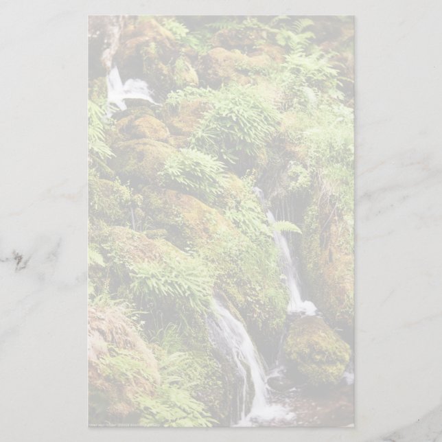 Oben und unten briefpapier (Vorderseite)