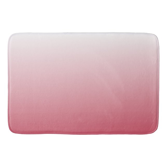 Ober-Lachs-Rosa Badematte (Vorderseite)
