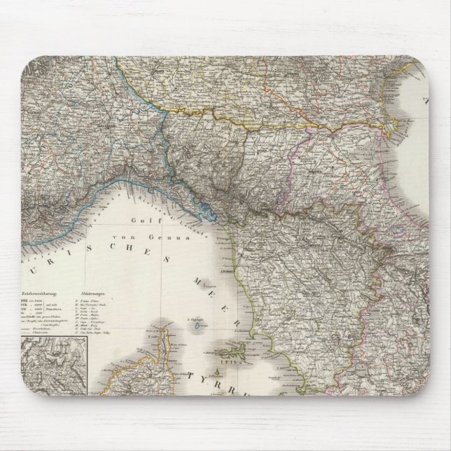 Ober, Mittel Italien - Rom Mousepad (Vorne)