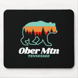 Ober Mountain Tennessee Skifahren Snowboarden Bär Mousepad