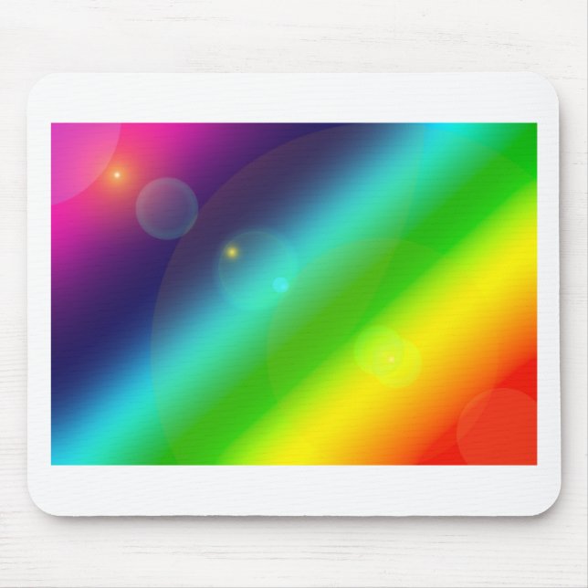 Ober-Regenbogen Mousepad (Vorne)