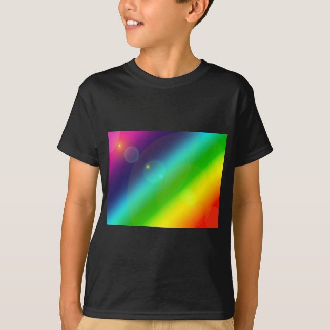 Ober-Regenbogen T-Shirt (Vorderseite)