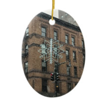 Ober West Side Snowflake NYC Winterurlaub