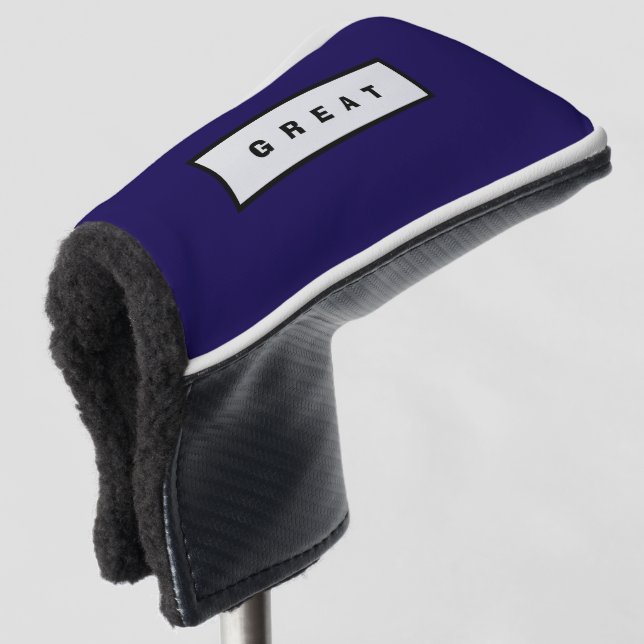 Obere Abdeckung für Golf Equipment Golf Headcover (3/4 Vorderseite)
