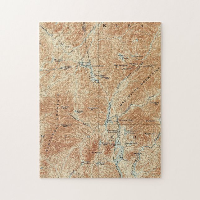 Obere Arbeiten, Tahawus Gebiet, Adirondack Hohe Gi (Vertikal)