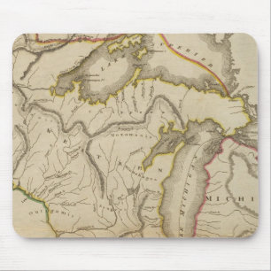 Obere Gebiete der Vereinten Staaten Mousepad