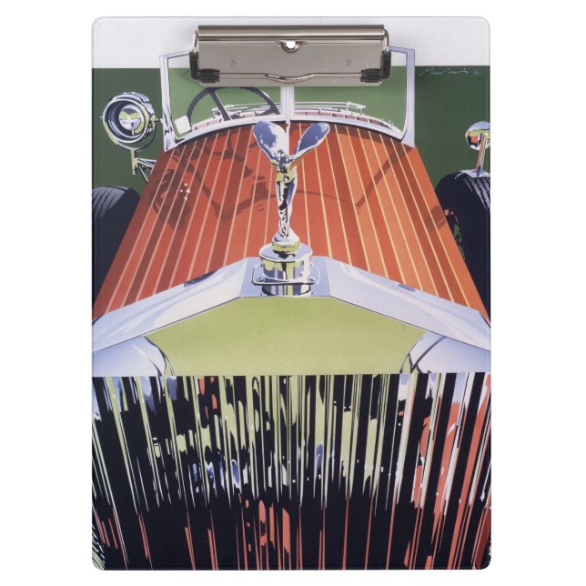 Obere Grenze Klemmbrett (Vorderseite)