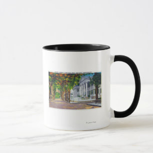 Obere Hauptstraße Aussicht auf koloniale Herrenhäu Tasse