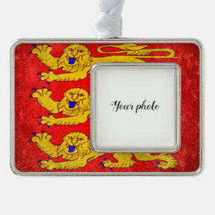 Obere Normandie Rahmen-Ornament Silber