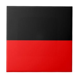 obere schwarze untere rote DIY-Vorlage für benutz Fliese