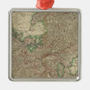 Obere, Unterrheinkreise Ornament Aus Metall