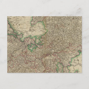 Obere, Unterrheinkreise Postkarte