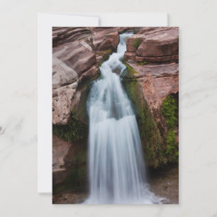 Obere Wasserfälle des Colorado Dankeskarte