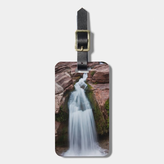 Obere Wasserfälle des Colorado Gepäckanhänger (Vorderseite vertikal)