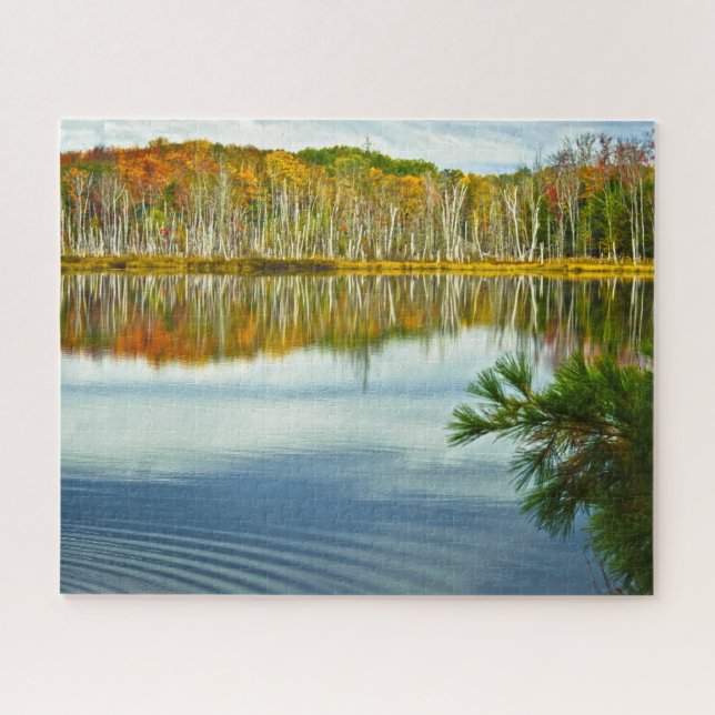 Oberer Halbinsel-Herbst färbt Natur-Fotografie (Horizontal)