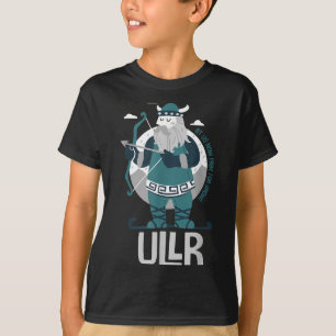Oberer Nordgottesfürst Schneeschützer Heiliger Ski T-Shirt