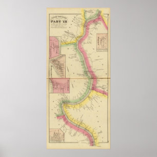 Oberer Ohio Fluss und Tal 2 Poster