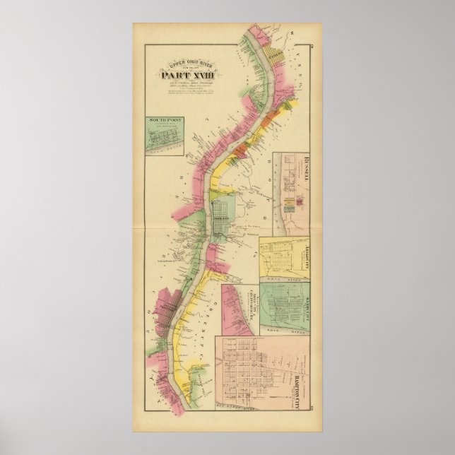 Oberer Ohio Fluss und Tal 6 Poster (Vorne)