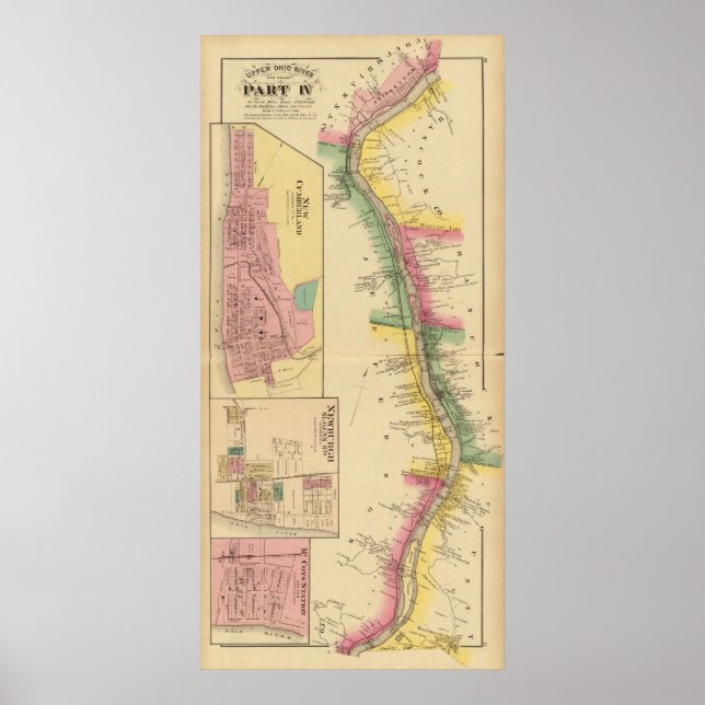 Oberer Ohio Fluss und Tal 9 Poster (Vorne)