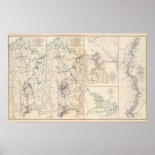 Oberer Potomac McCoys Fähre-Conrads Fähre Poster (Vorne)