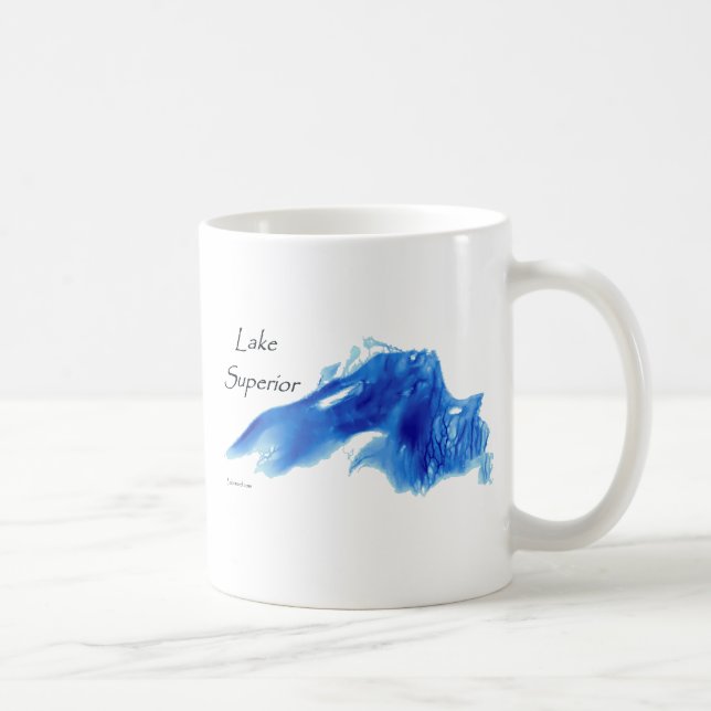 Oberer See ausführlich Kaffeetasse (Rechts)