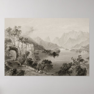 Oberer See in Killarney, Landkreis Killarney Poster