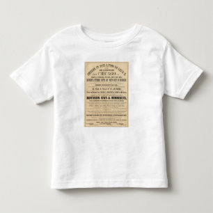 Oberer See Iowa und Minnesota-Anzeige Kleinkind T-shirt