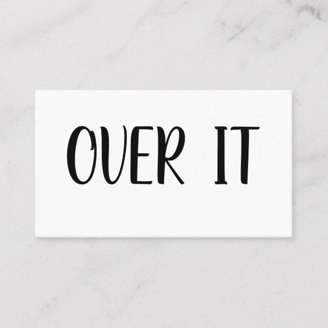 OBERER VISITENKARTE (Vorderseite)