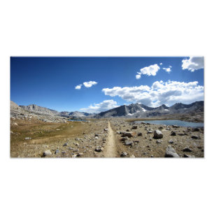 Oberes Becken - John Muir Trail Fotodruck