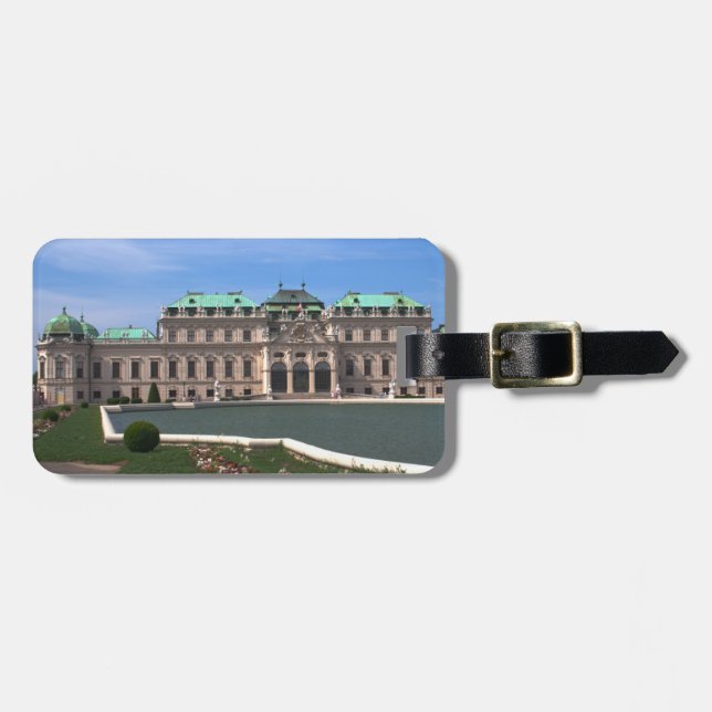 Oberes Belvedere Gepäckanhänger (Vorderseite horizontal)