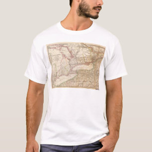 Oberes Kanada, NY, Penn, Mich T-Shirt