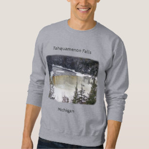 Oberes Tahquamenon-Fälle-Winter-Shirt Sweatshirt