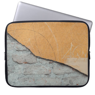 Oberfläche aus grauem Beton Laptopschutzhülle