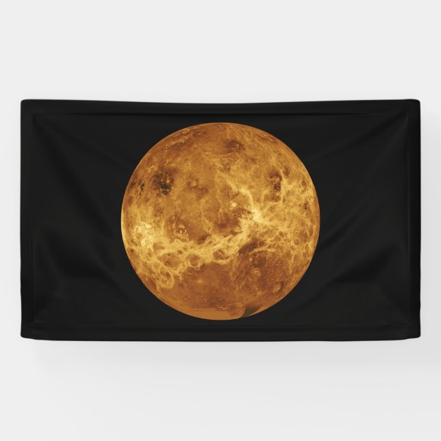 Oberfläche des Planeten Venus Banner (Horizontal)