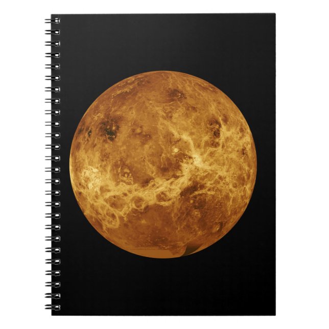 Oberfläche des Planeten Venus Notizblock (Vorderseite)