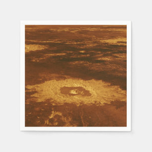 Oberfläche des Planeten Venus Serviette