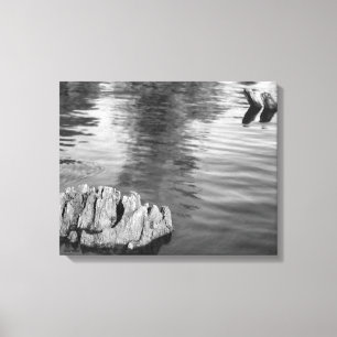 Oberfläche des Wassers Leinwanddruck