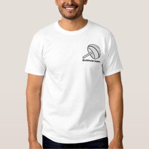 OberflächenHippie gesticktes T-Shirt