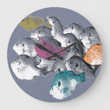 Oberflächenmuster - Fischschwimmen wie