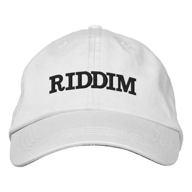 Obergrenze - Riddim Bestickte Baseballkappe (Vorderseite)