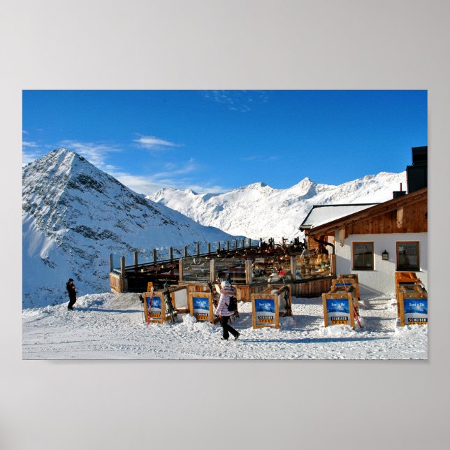 Obergurgl Hochgurgl Tirol Alpen Österreich Ph Poster (Vorne)