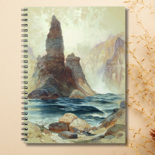 Oberhalb von Tower Falls, Moran, 1872 Notizblock (Von Creator hochgeladen)