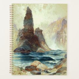 Oberhalb von Tower Falls, Moran, 1872 Planer