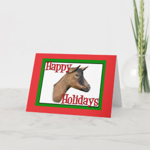 Oberhasli Goat Weihnachten