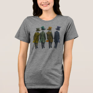 Oberhüte von Eight Tri-Blend Shirt