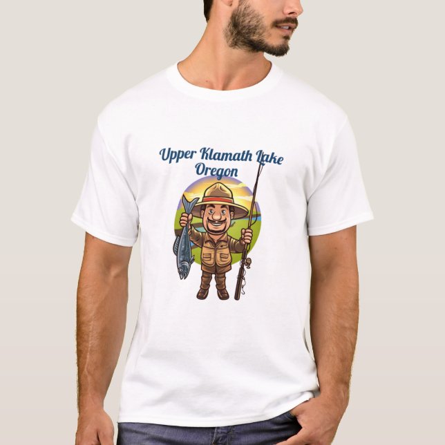 Oberklamath Lake Oregon T-Shirt (Vorderseite)